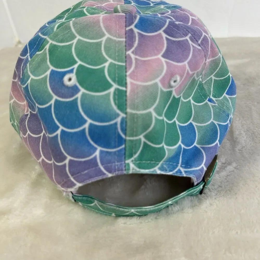 Oklahoma Sooners Hat Cap Strap Back Youth Turquoise NCAA College Mermaid Pastel